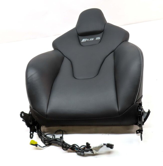 Thumbnail 2: 2014 AUDI RS5 (B8 8T) RIGHT PASSENGER UPPER TOP HEATED SPORT SEAT CUSHION BLACK