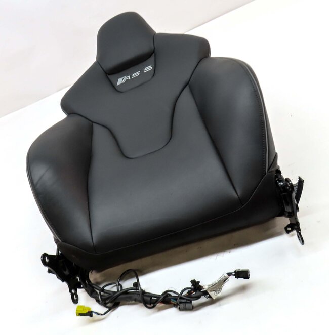 Thumbnail 3: 2014 AUDI RS5 (B8 8T) RIGHT PASSENGER UPPER TOP HEATED SPORT SEAT CUSHION BLACK