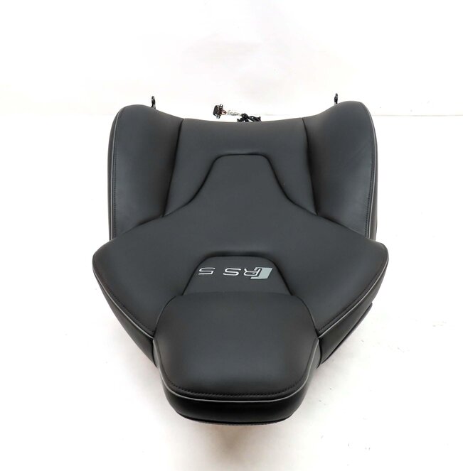 Thumbnail 5: 2014 AUDI RS5 (B8 8T) RIGHT PASSENGER UPPER TOP HEATED SPORT SEAT CUSHION BLACK