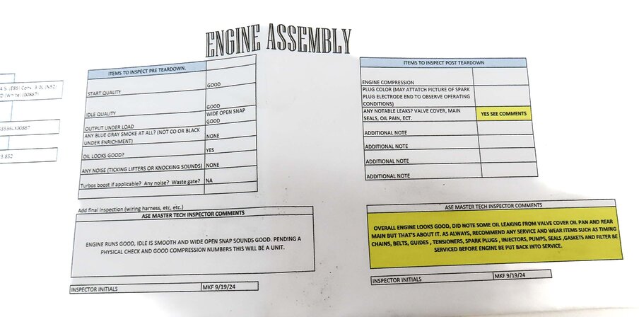 Thumbnail 7: BMW 06 Z4 Si E85 & 06-07 525i RWD (E60) 3.0L N52 ENGINE ASSEMBLY (TESTED) (124k)