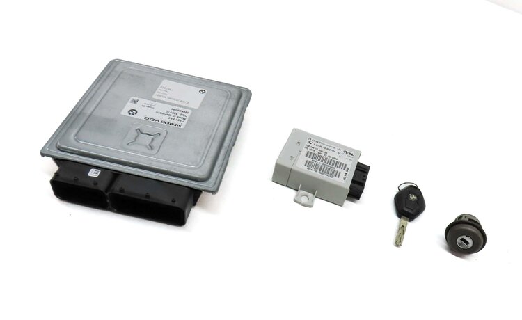2006-2008 BMW Z4 (E85) 3.0L N52 ENGINE MSV70 DME EWS IMMOBILIZER MODULE KEY SET