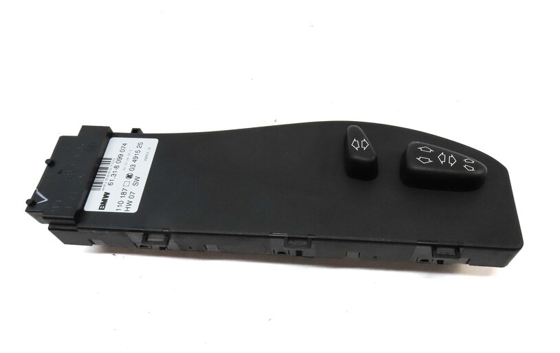 Thumbnail 2: 2006 BMW Z4 CONVERTIBLE (E85) FRONT RIGHT PASSENGER SEAT ADJUST SWITCH (BLACK)