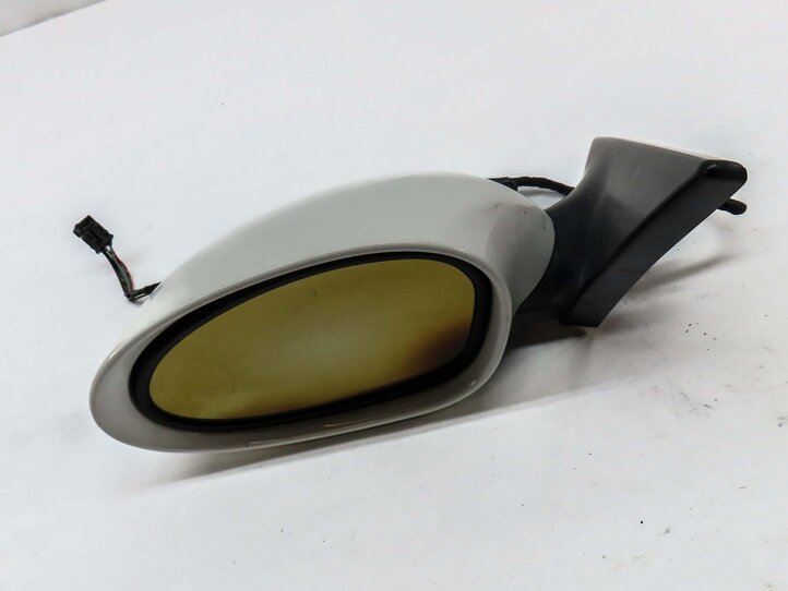Thumbnail 3: 2003-2008 BMW Z4 (E85) LEFT DRIVER HEATED AUTODIM DOOR MIRROR (ALPINE WHITE 3)