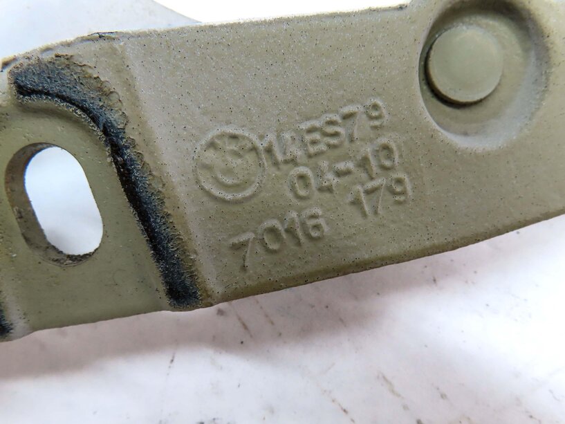 Thumbnail 10: 2003-2008 BMW Z4 (E85) ROADSTER CONVERTIBLE REAR TRUNK HINGE SET/2 (WHITE)