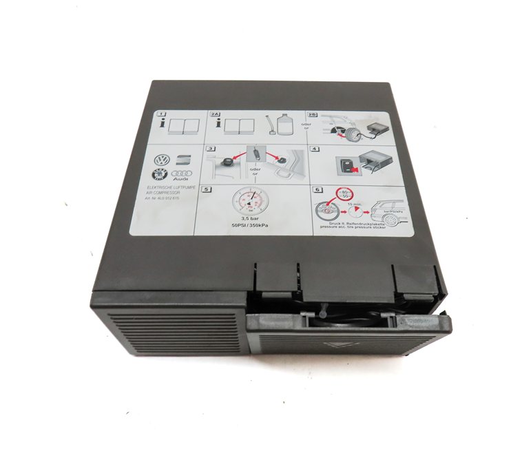 Thumbnail 2: AUDI Q7 (4M) EMERGENCY ROADSIDE FLAT TIRE AIR COMPRESSOR PUMP ASSEMBLY