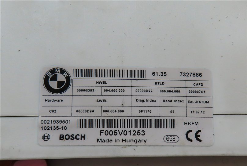 Thumbnail 5: 09-17 BMW X3 X4 M5 M6 5/6/7 SERIES (F01 F10 F25 F26) TRUNK LIFT LIFTGATE MODULE