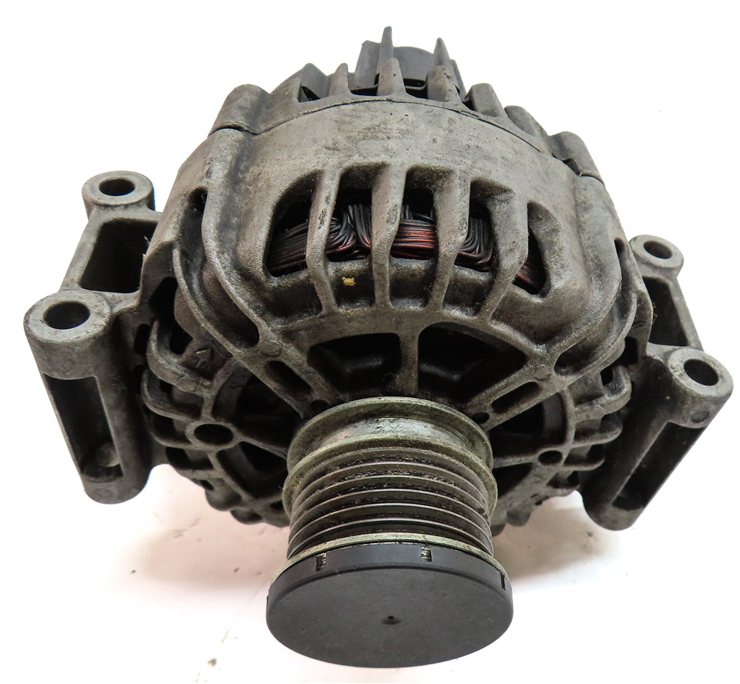 Thumbnail 7: 2012-2013 MERCEDES C250 (12-15 SLK250) 1.8L TURBO M271 ENGINE 150 AMP ALTERNATOR