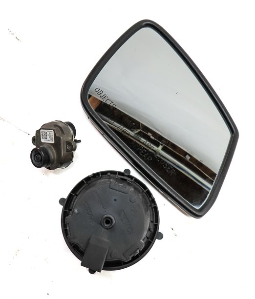 Thumbnail 3: BMW FRONT RIGHT PASSENGER DOOR MIRROR GLASS PFOLD MOTOR CAMERA SET/3