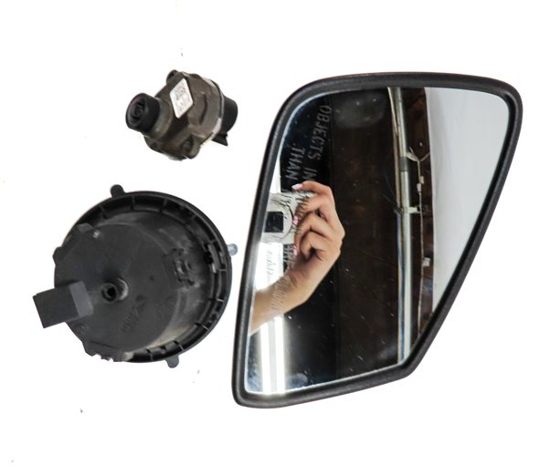 Thumbnail 4: BMW FRONT RIGHT PASSENGER DOOR MIRROR GLASS PFOLD MOTOR CAMERA SET/3