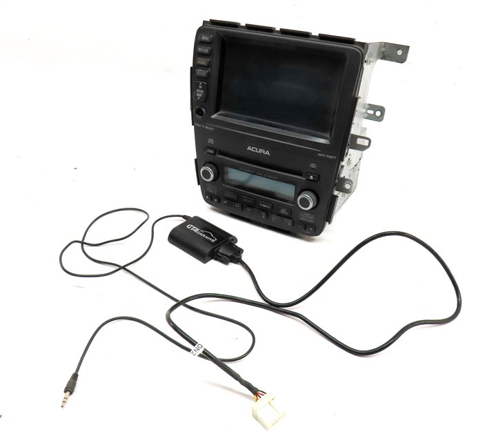 2005-2006 ACURA MDX AM FM RADIO STEREO RECIVER NAVIGATION MEDIA DISPLAY SCREEN