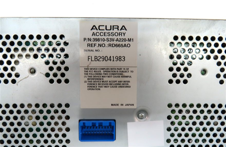 Thumbnail 10: 2005-2006 ACURA MDX AM FM RADIO STEREO RECIVER NAVIGATION MEDIA DISPLAY SCREEN