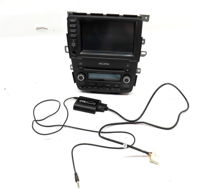 Thumbnail 2: 2005-2006 ACURA MDX AM FM RADIO STEREO RECIVER NAVIGATION MEDIA DISPLAY SCREEN