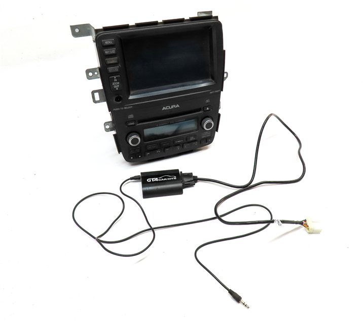 Thumbnail 3: 2005-2006 ACURA MDX AM FM RADIO STEREO RECIVER NAVIGATION MEDIA DISPLAY SCREEN