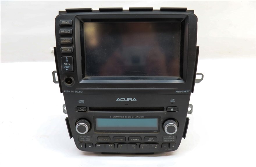 Thumbnail 6: 2005-2006 ACURA MDX AM FM RADIO STEREO RECIVER NAVIGATION MEDIA DISPLAY SCREEN