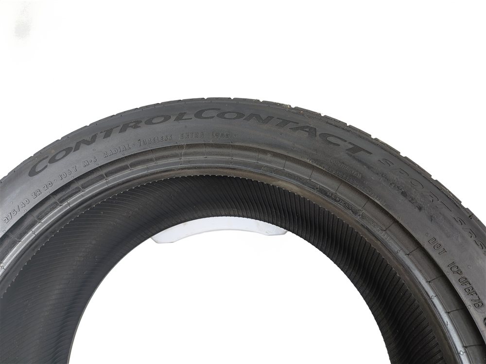 Thumbnail 6: CONTINENTAL CONTROLCONTACT SPORT SRS+ 275/40ZR20 106Y 7/32 DOT 3622 TIRE