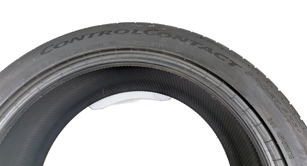 Thumbnail 6: CONTINENTAL CONTROLCONTACT SPORT SRS+ 275/40ZR20 106Y 8/32 DOT 3622 TIRE