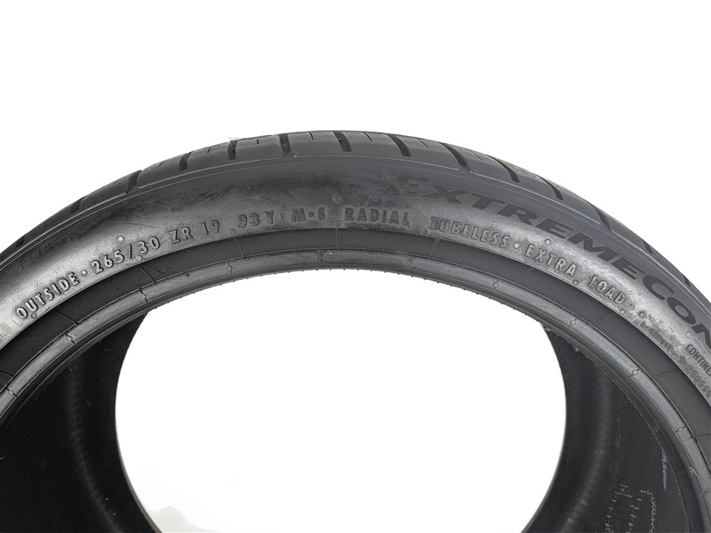 Thumbnail 7: CONTINENTAL EXTREMECONTACT DWS06 PLUS 265/30ZR19 93Y 8/32 DOT 1022 TIRE