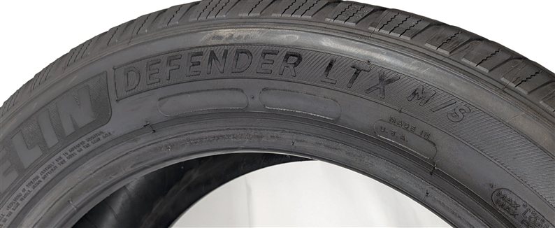 Thumbnail 4: MICHELIN DEFENDER LTX M/S 255/50R20 109H XL ALL SEASON 7/32 DOT 3321 TIRE