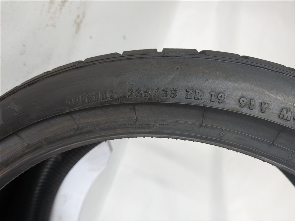 Thumbnail 9: CONTINENTAL EXTREMECONTACT DWS06 PLUS 235/35ZR19 91Y 9/32 DOT 5122 TIRE