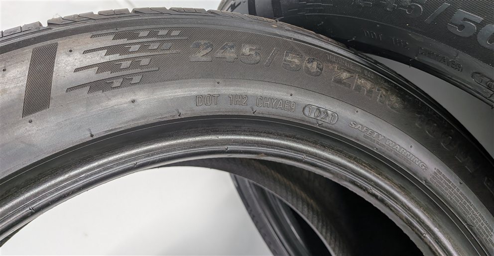 Thumbnail 11: KUMHO ECSTA PA51 245/50ZR18 100W ALL SEASON 7/32 DOT 1021 TIRE SET/4