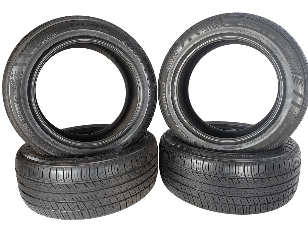 Thumbnail 3: KUMHO ECSTA PA51 245/50ZR18 100W ALL SEASON 7/32 DOT 1021 TIRE SET/4