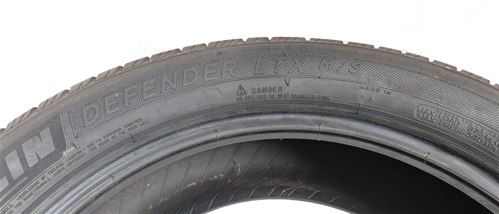 Thumbnail 7: MICHELIN DEFENDER LTX M/S 255/50R19 107H ALL SEASON 6/32 DOT 0221 TIRE