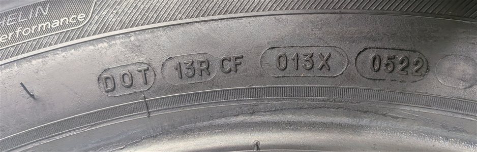 Thumbnail 7: MICHELIN DEFENDER LTX M/S 255/55R20 110H ALL SEASON 6/32 DOT 0422 TIRE SET/4
