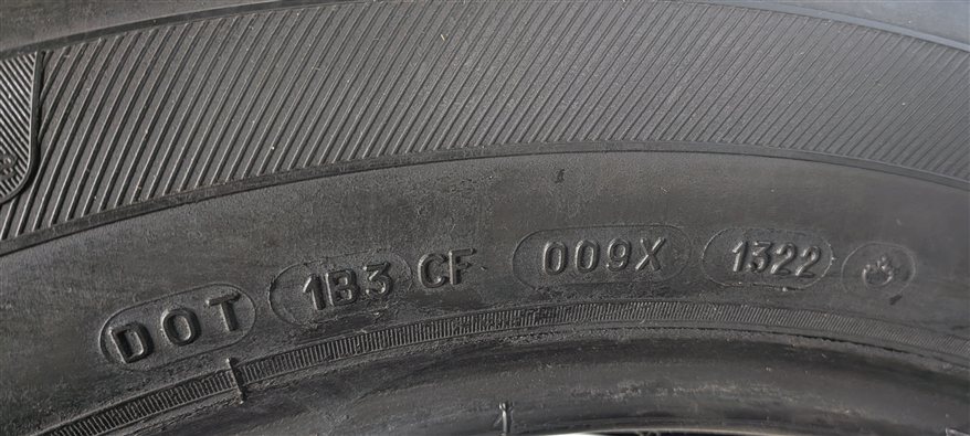 Thumbnail 8: MICHELIN DEFENDER LTX M/S 255/55R20 110H ALL SEASON 6/32 DOT 0422 TIRE SET/4