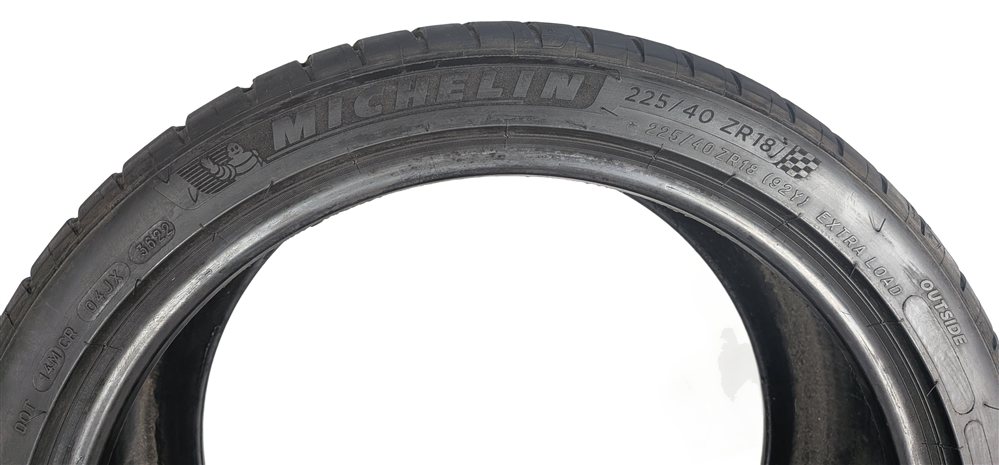 Thumbnail 3: MICHELIN PILOT SPORT 4 S 225/40ZR18 245/35ZR18 SUMMER 8/32 DOT 3622 TIRE SET/4