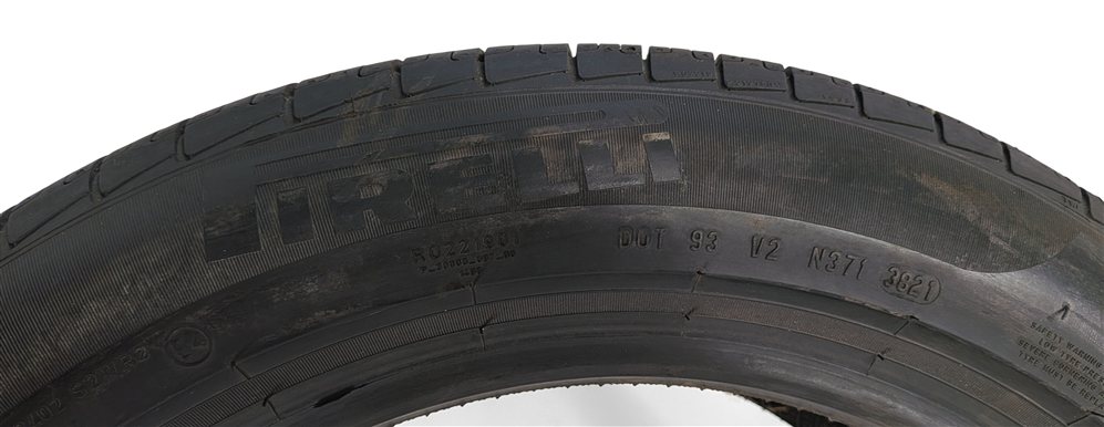Thumbnail 10: PIRELLI CINTURATO P7 ALL SEASON RUN FLAT 245/50R18 100V 7/32 DOT 3621 TIRE
