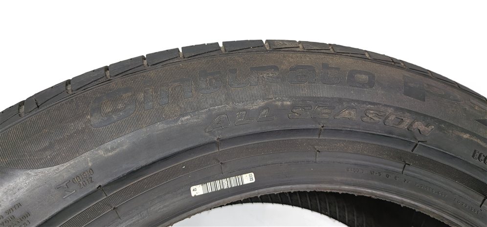 Thumbnail 6: PIRELLI CINTURATO P7 ALL SEASON RUN FLAT 245/50R18 100V 7/32 DOT 3621 TIRE