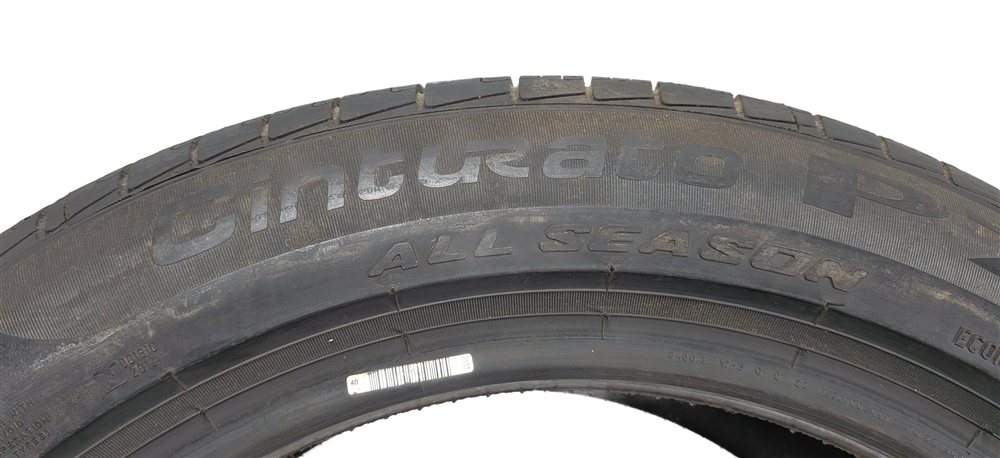 Thumbnail 9: PIRELLI CINTURATO P7 ALL SEASON RUN FLAT 245/50R18 100V 7/32 DOT 3621 TIRE