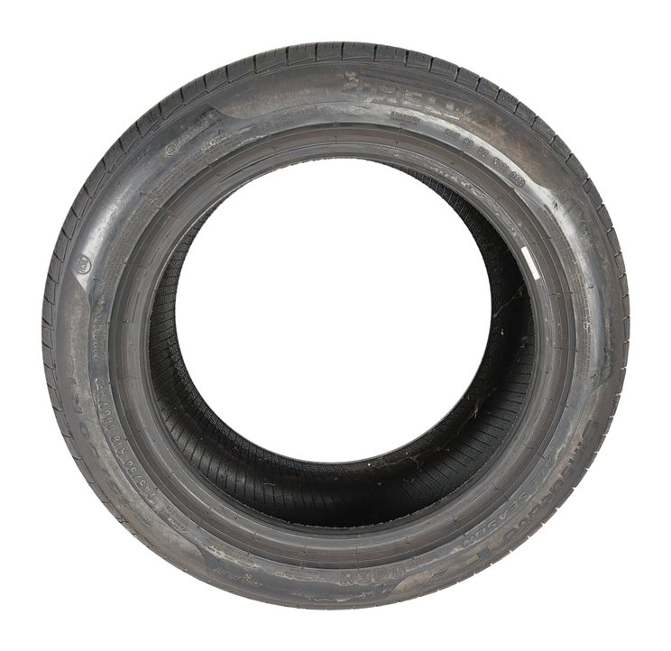 Thumbnail 3: PIRELLI CINTURATO P7 ALL SEASON RUN FLAT 245/50R18 100V 7/32 DOT 3221 TIRE