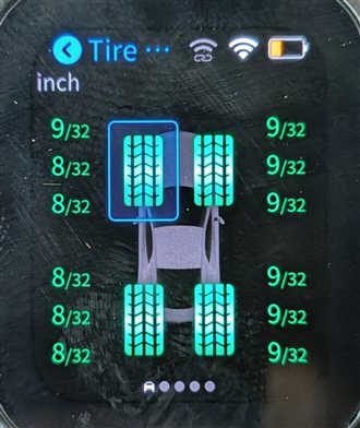 Thumbnail 17: FALKEN WILDPEAK A/T TRAIL 255/55R19 111V ALL TERRAIN 8/32 DOT 3821 TIRE SET/4