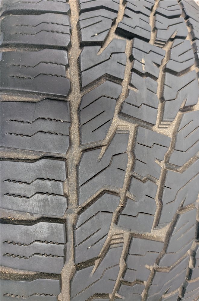 Thumbnail 5: FALKEN WILDPEAK A/T TRAIL 255/55R19 111V ALL TERRAIN 8/32 DOT 3821 TIRE SET/4