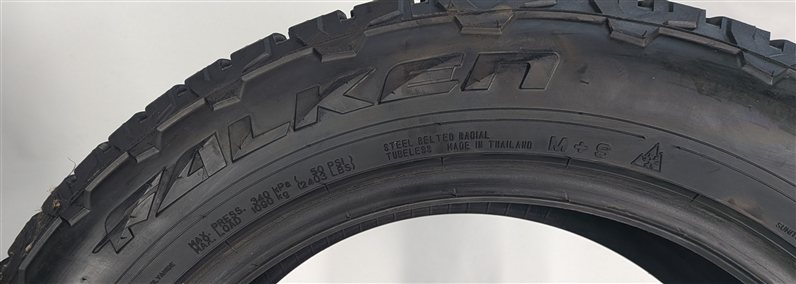 Thumbnail 8: FALKEN WILDPEAK A/T TRAIL 255/55R19 111V ALL TERRAIN 8/32 DOT 3821 TIRE SET/4