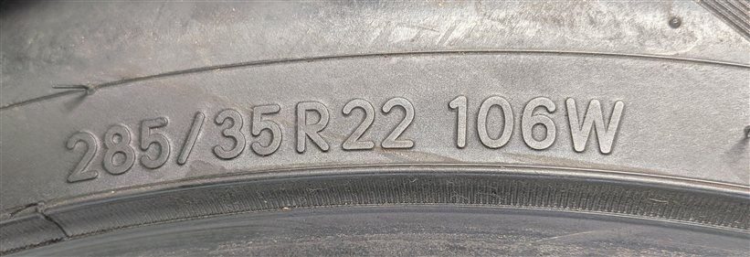Thumbnail 10: TOYO PROXES S/T III 285/35R22 106W ALL SEASON TIRES 8/32 DOT 4120 TIRE SET/2