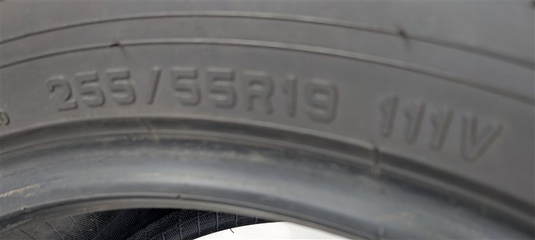 Thumbnail 7: FALKEN WILDPEAK A/T TRAIL 255/55R19 111V ALL TERRAIN 9/32 DOT 3821 TIRE