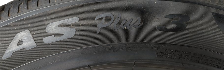 Thumbnail 7: PIRELLI SCORPION AS PLUS 3 255/50R19 107V XL ALL SEASON 8/32 DOT 2621 TIRE