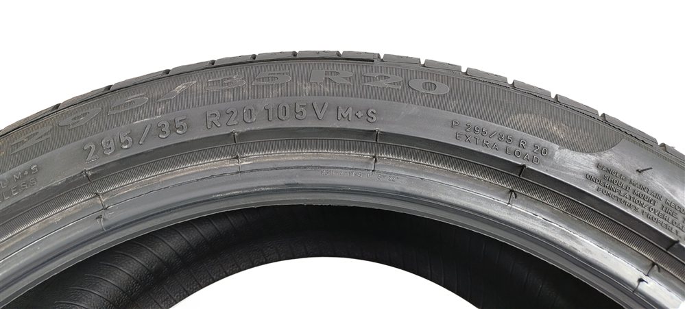 Thumbnail 13: PIRELLI CINTURATO P7 ALL SEASON 295/35R20 105V XL N0 7/32 DOT 2421 TIRE