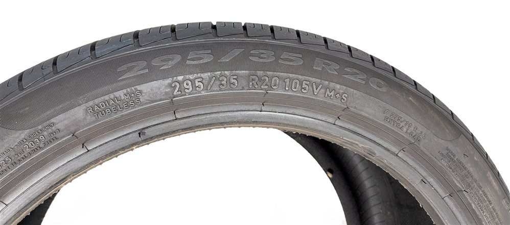 Thumbnail 7: PIRELLI CINTURATO P7 ALL SEASON 295/35R20 105V XL N0 8/32 DOT 2421 TIRE