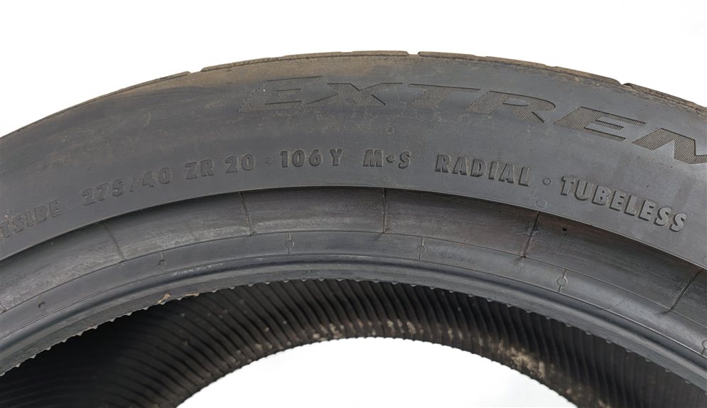 Thumbnail 10: CONTINENTAL EXTREMECONTACT DWS 06 PLUS 275/40ZR20 106Y XL A/S 8/32 DOT 1223 TIRE