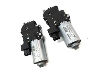 Thumbnail 3: 04-13 BMW X5 E53 E70 04-11 X3 (F25) PANORAMIC GLASS SUNROOF SUN ROOF MOTOR SET 2