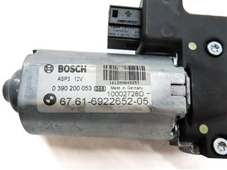 Thumbnail 6: 04-13 BMW X5 E53 E70 04-11 X3 (F25) PANORAMIC GLASS SUNROOF SUN ROOF MOTOR SET 2