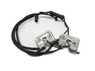 Thumbnail 4: 2011 BMW X5 (E70) LEFT & RIGHT LOWER HOOD LATCH SET 2 w/ CABLES