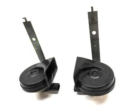 Thumbnail 2: 2010-2014 BMW X5 X6 (E70 E71) HIGH & LOW TONE SAFETY HORN SET-2