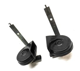 Thumbnail 3: 2010-2014 BMW X5 X6 (E70 E71) HIGH & LOW TONE SAFETY HORN SET-2