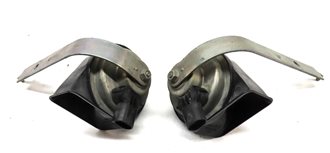 Thumbnail 4: 2010-2014 BMW X5 X6 (E70 E71) HIGH & LOW TONE SAFETY HORN SET-2