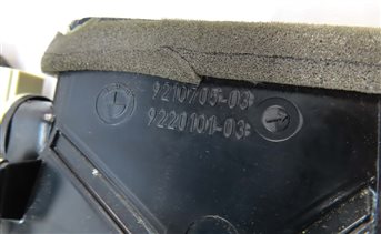 Thumbnail 8: 2011 BMW X5 (E70) FRONT CENTER DASH A/C HEATER DUAL AIR VENT (Black)
