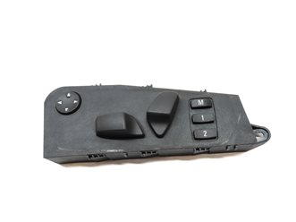 Thumbnail 2: 2011 BMW X5 (E70) FRONT LEFT DRIVER SEAT MEMORY ADJUST SWITCH (BLACK)